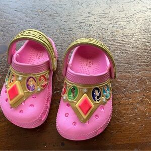 Child’s size 5 pink crocs